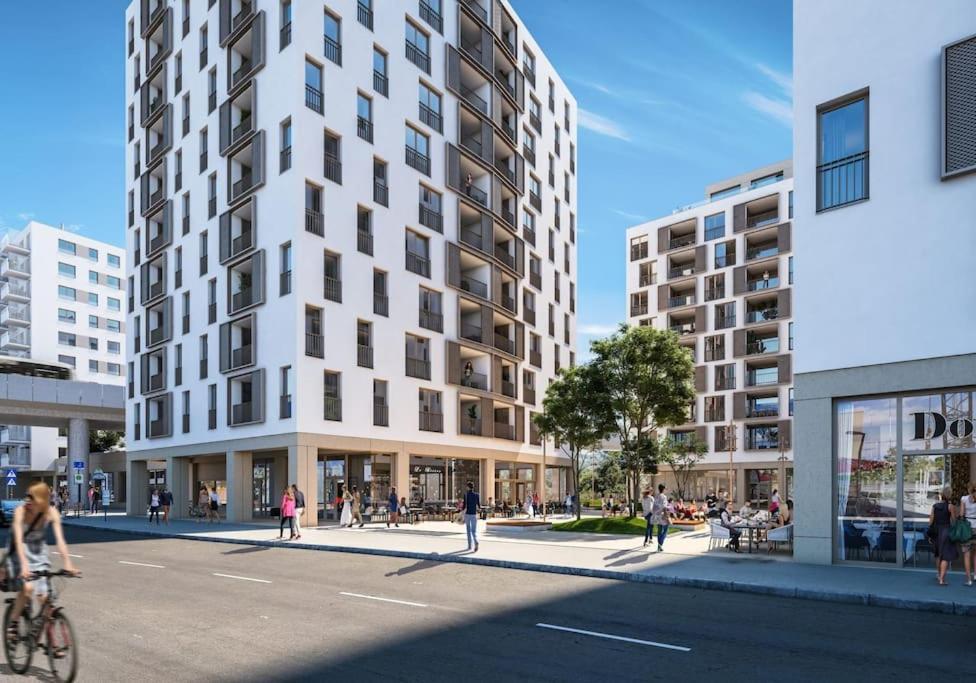 Urban Oasis: Stylische Wohnung Vienna Esterno foto